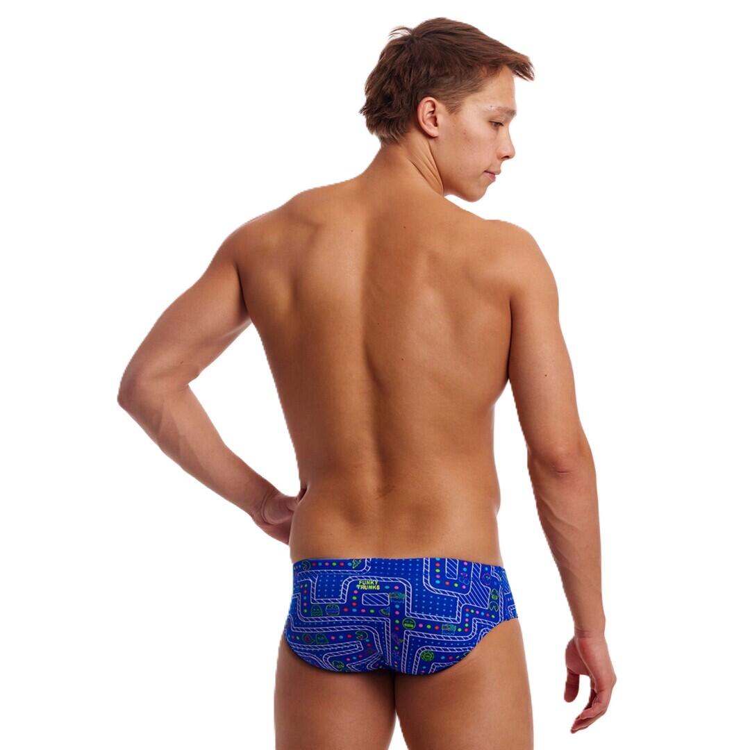 Kąpielówki męskie slipy na basen treningowe Funky Trunks Much Munchies 2/7