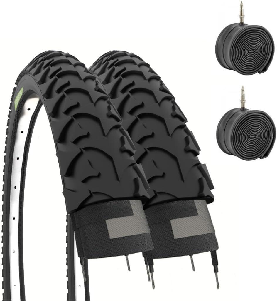 ECOVELO 2 copertoni 14x1.75 (47-254) + camere, pneumatici 14 x 1.75 mtb bambino 14'' EV