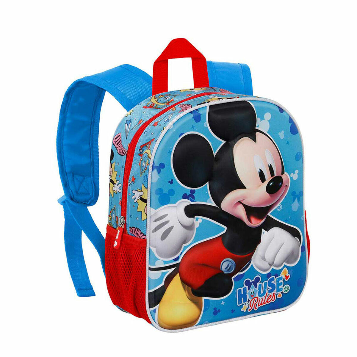 Zaino Scuola 3D Mickey Mouse Karactermania 8,5 L 3/4