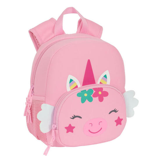 Sac à dos enfant Safta Unicornio Rose