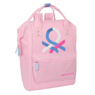 Zaino per Portatile Benetton benetton Rosa