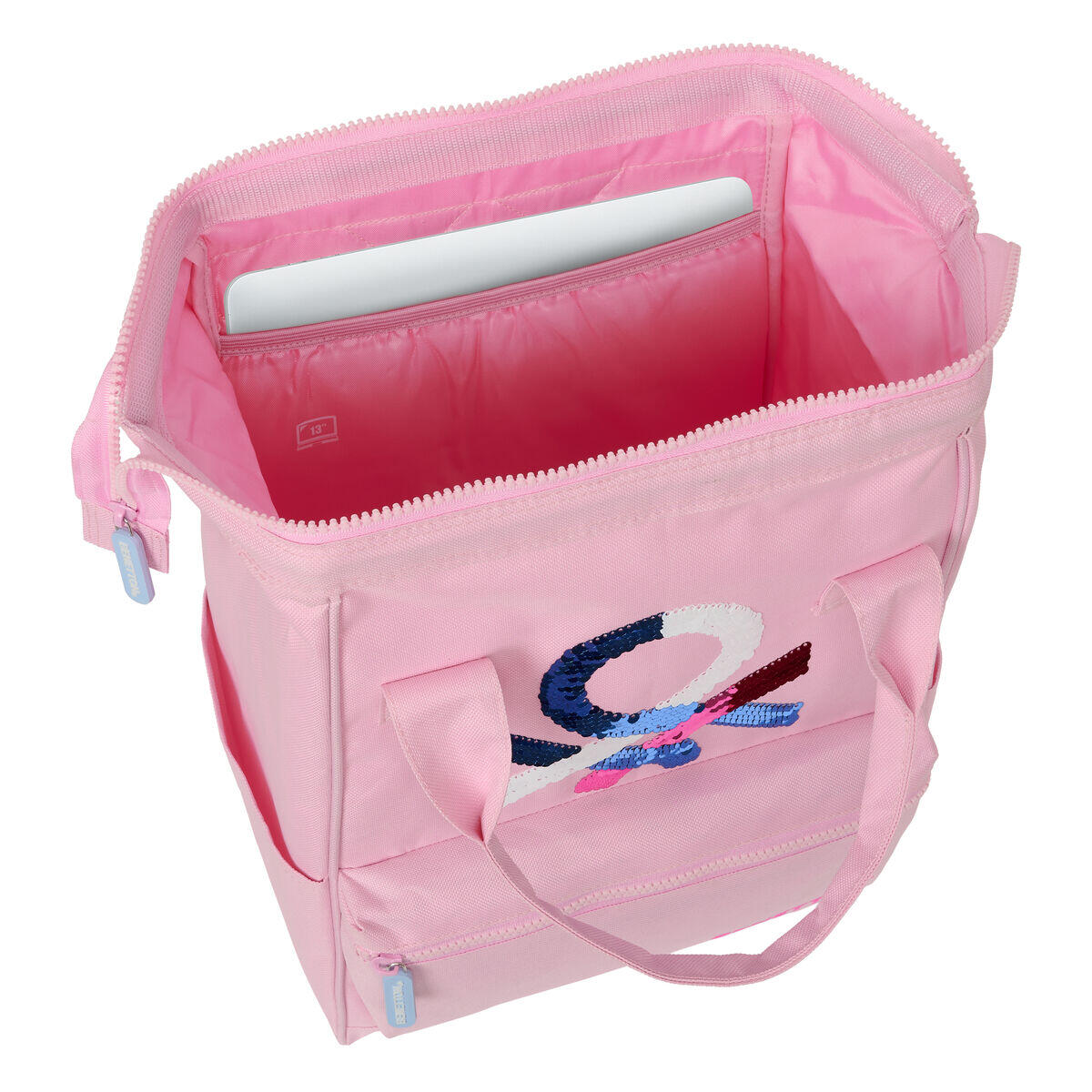 Zaino per Portatile Benetton benetton Rosa 5/5
