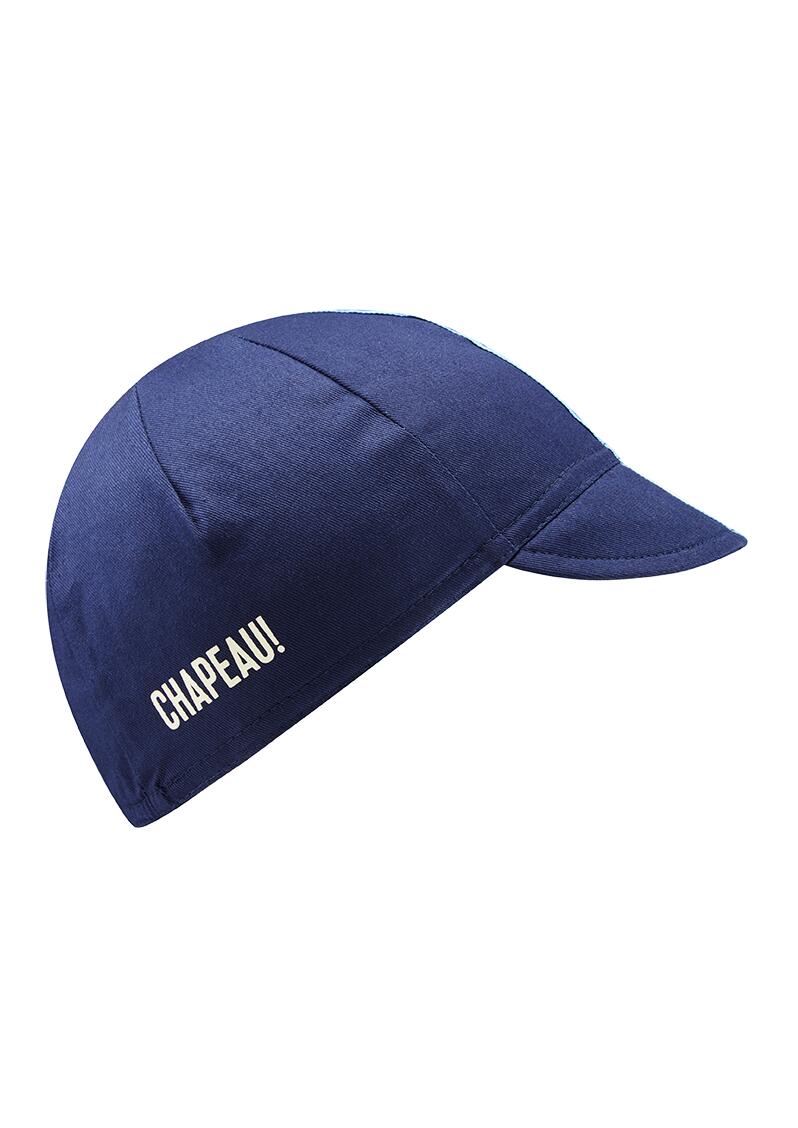 Mens Cotton Cap Striped Grosgrain 5/5