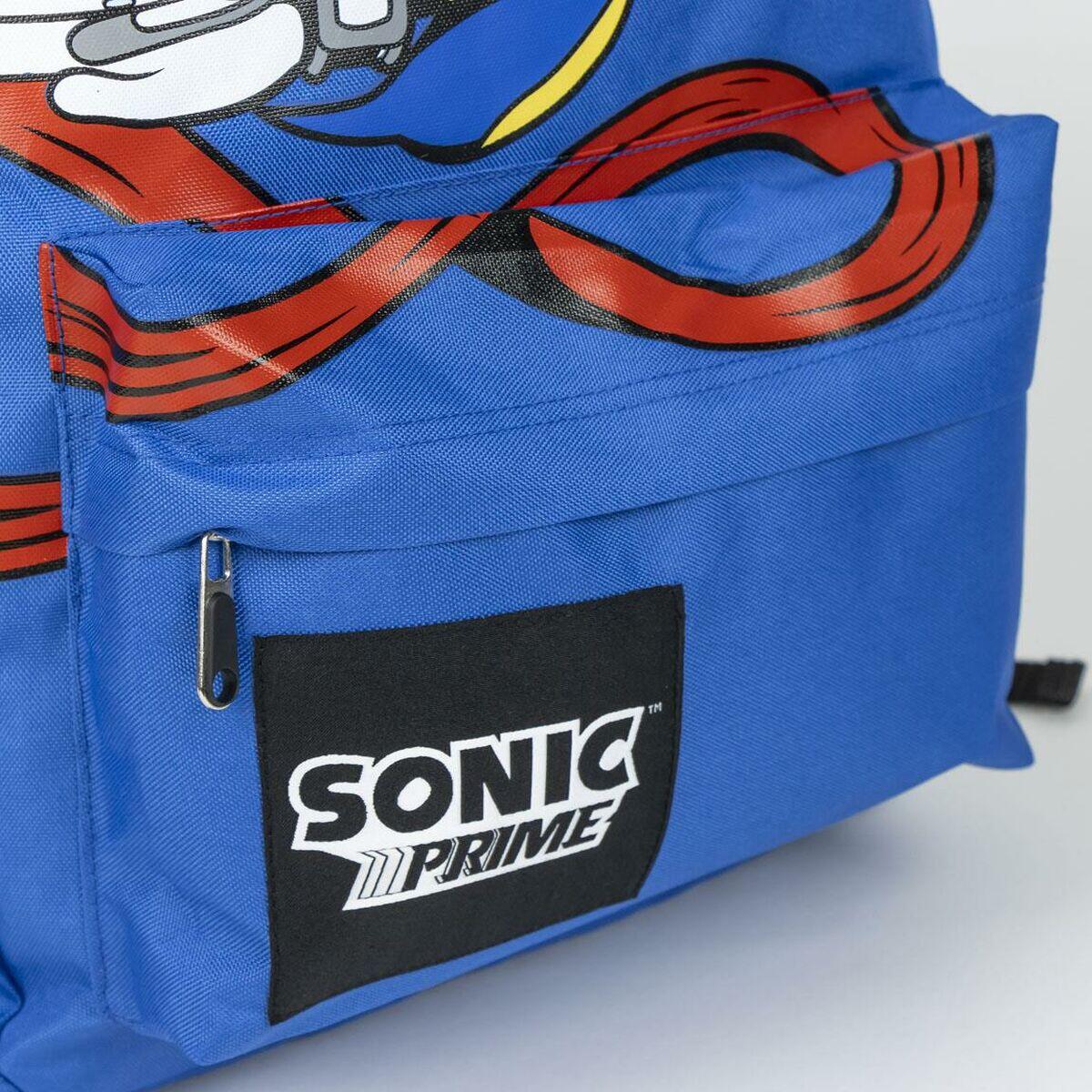 Mochila Escolar Sonic Azul 3/5