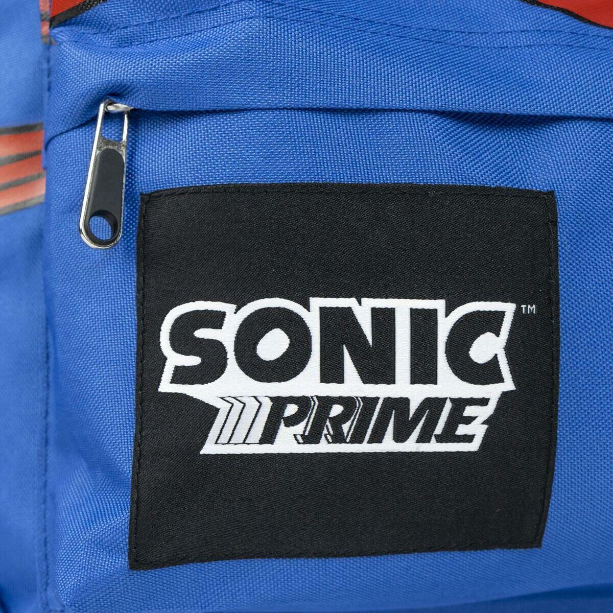 Mochila Escolar Sonic Azul 5/5