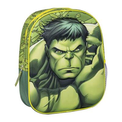 Mochila Escolar The Avengers Verde
