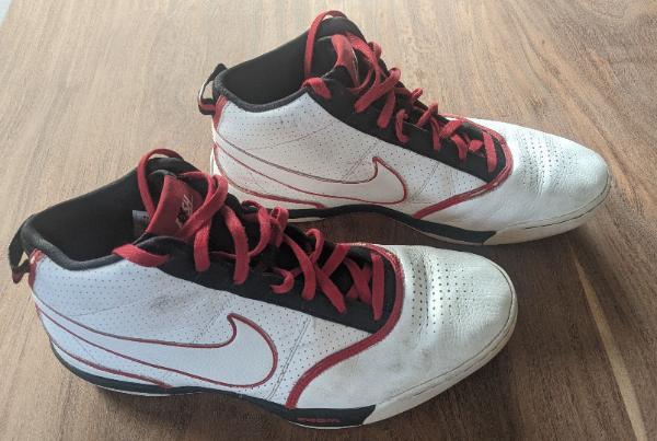 Tussen Particulieren - Nike zoom hyperfuse XDR basketbalschoen wit-rood m 2/5