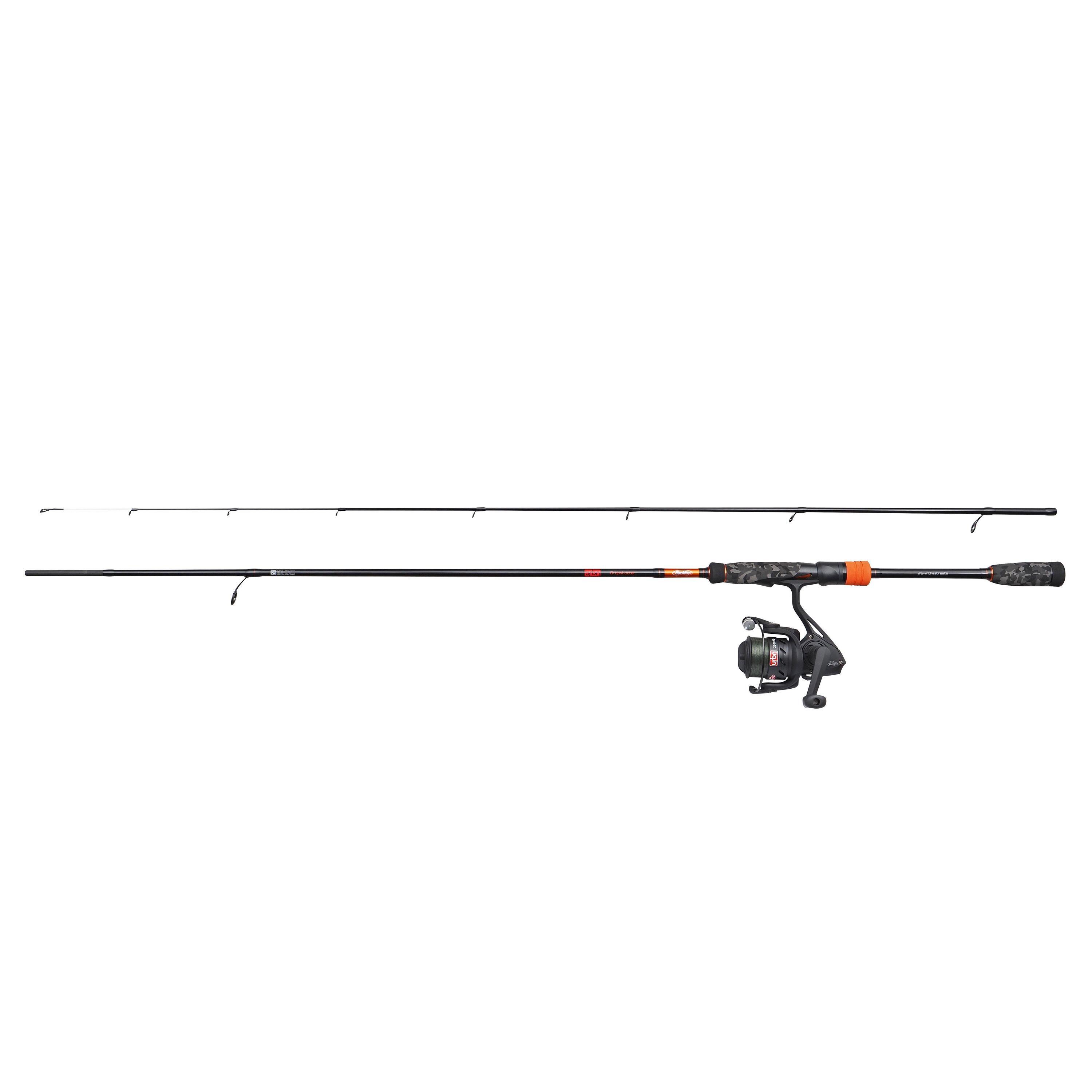 Berkley - Canne Combo Berkley Urbn Ii Dropshooter 5-25g - Canne - Noir|orange - 2,4 M - Decathlon