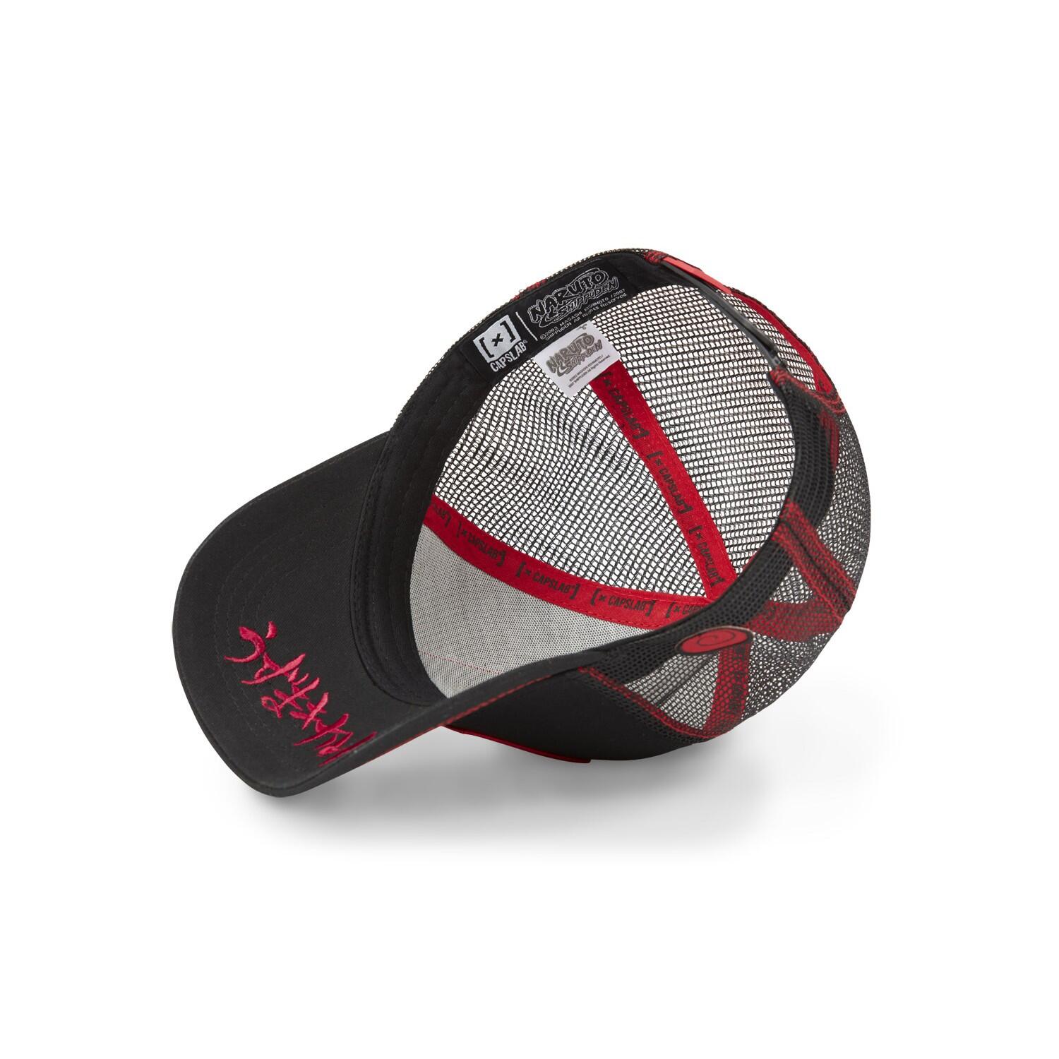 Casquette Capslab Naruto Noir Bordure Rouge 4/5