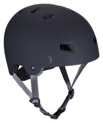 BBB Billy Kinderhelm Bowl Mattschwarz