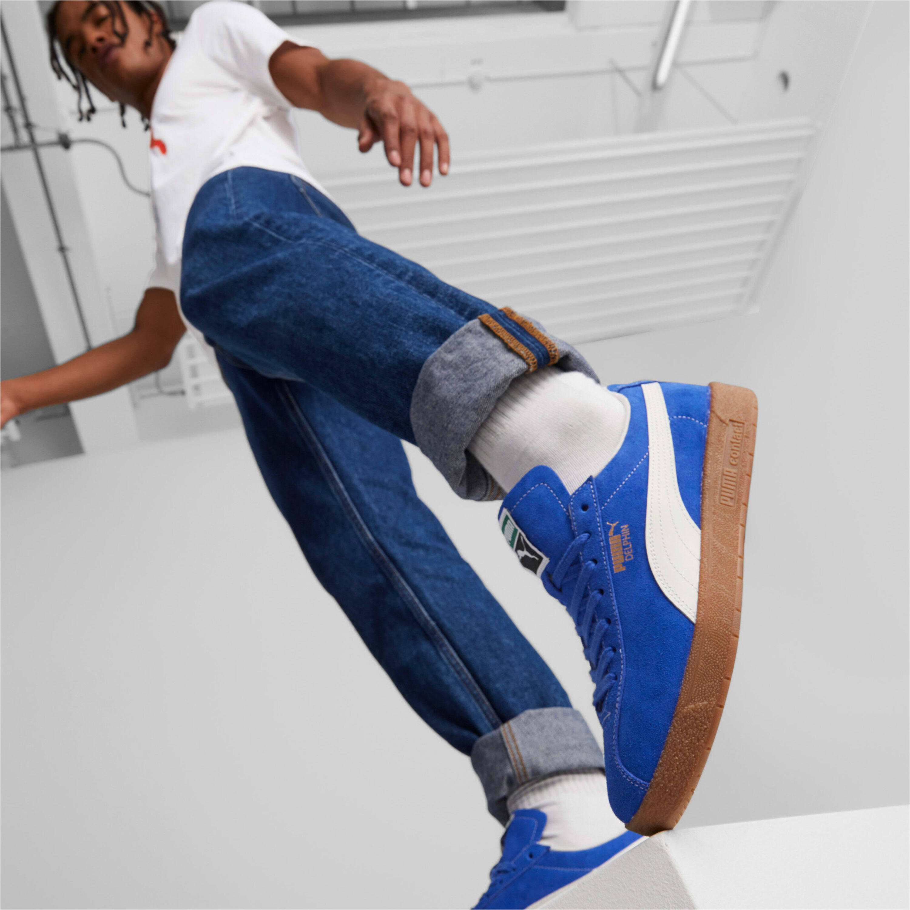 Sapatilhas Homem Puma Delphin Azul 5/7
