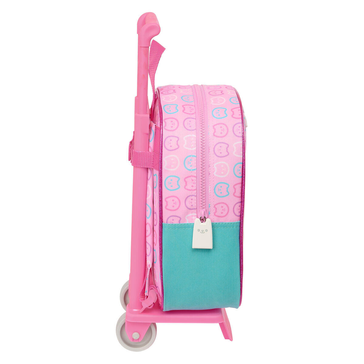 Cartable à roulettes Gabby's Dollhouse Party Rose 2/3