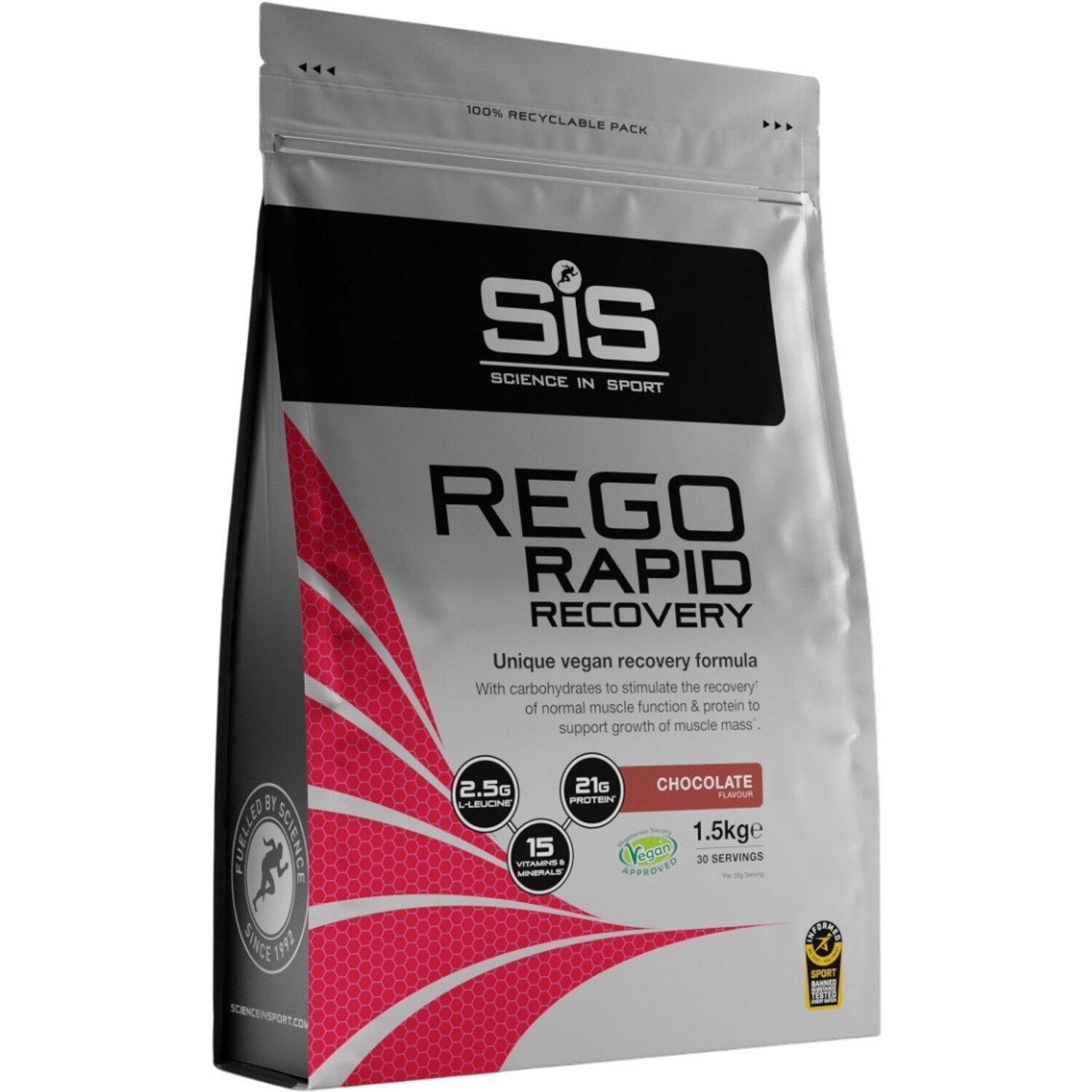 SCIENCE IN SPORT Eiweißshake - 1,5kg - REGO Rapid Recovery Schokolade