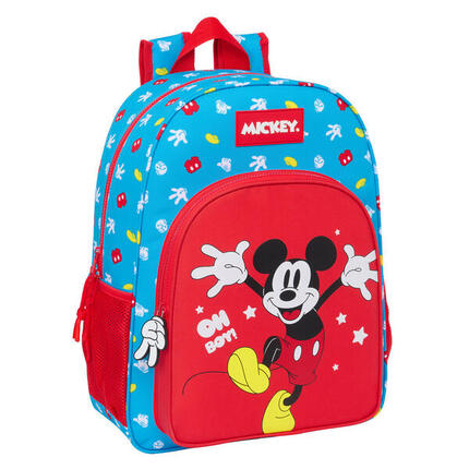 Mochila Escolar Mickey Mouse Clubhouse Fantastic Azul