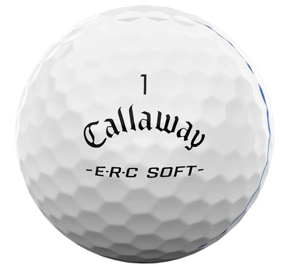 Callaway NEW ERC Soft Triple Track, Bolas de Golf 3/4