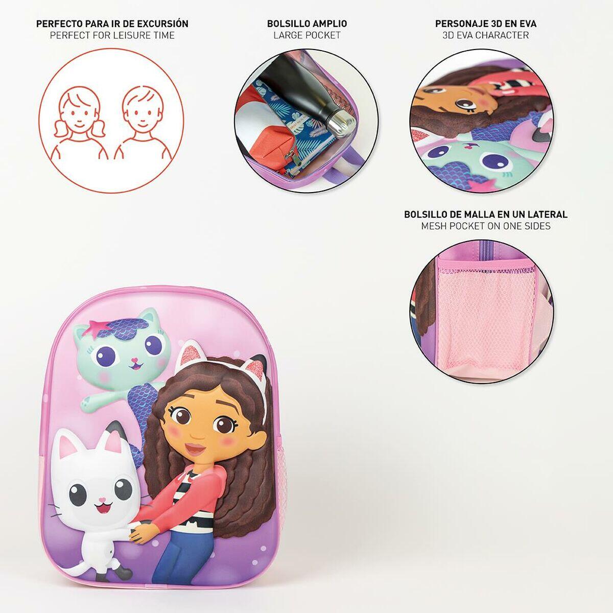 Mochila de infantil Cerda Gabbys Dolls House 3D 4/5