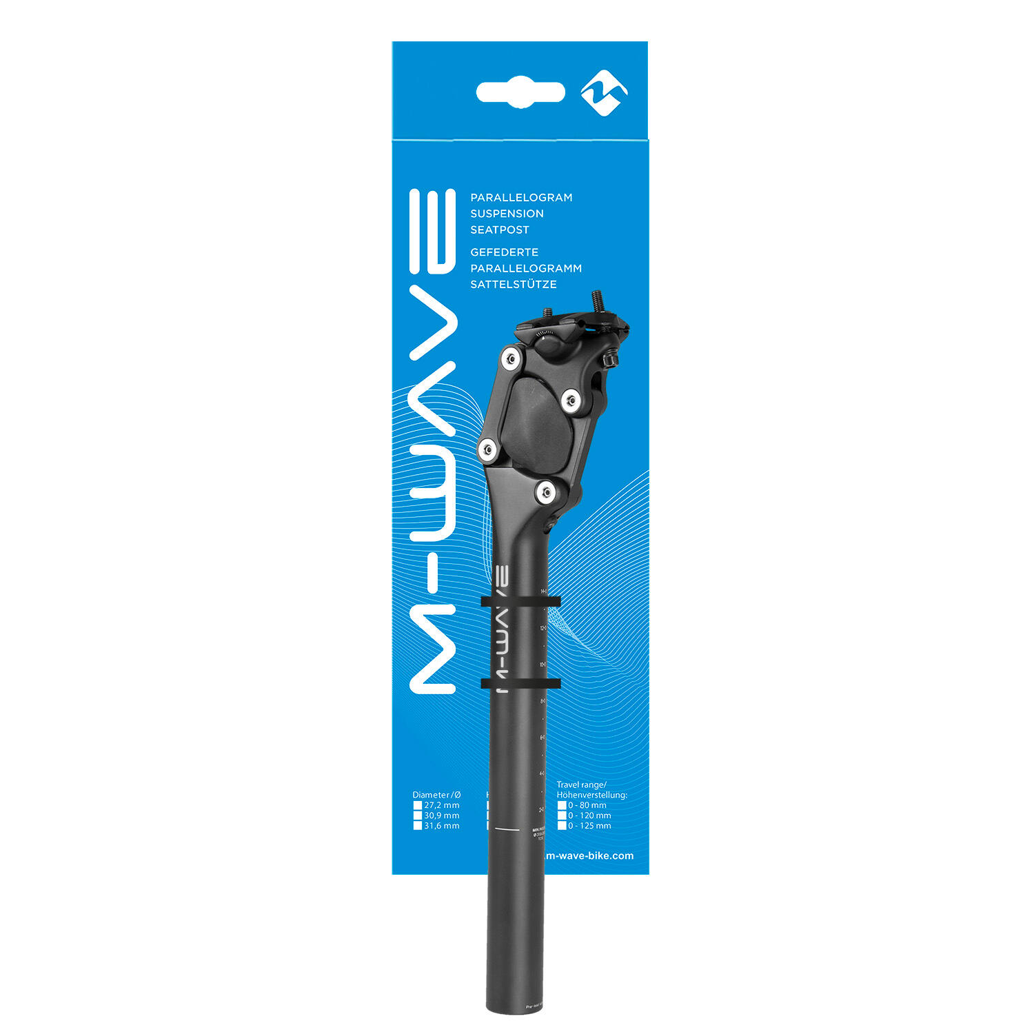 TIGE DE SELLE PARALLELOGRAMME M-WAVE - FOURSPRING 2/2