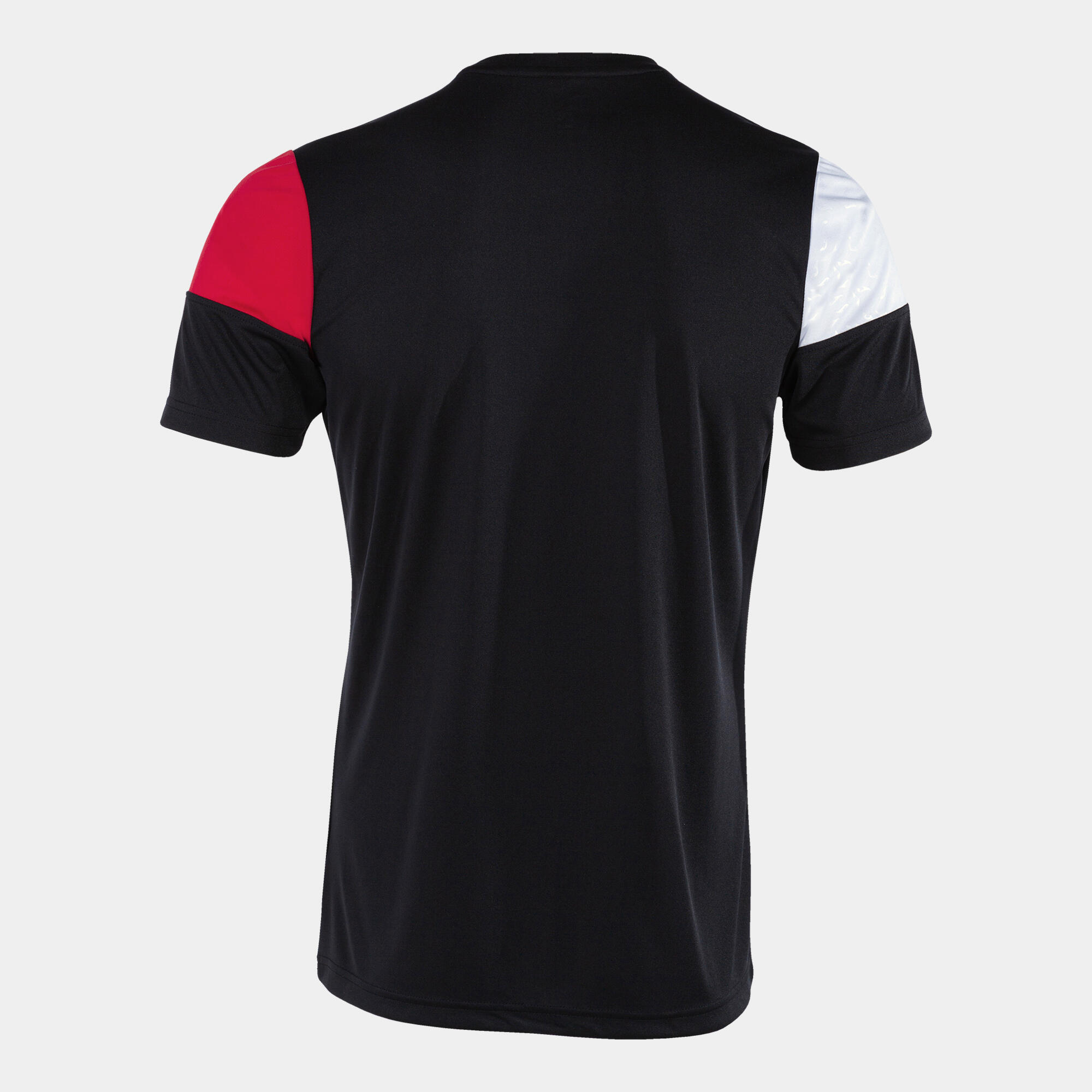 Camiseta Manga Corta Fútbol Niños Joma Crew V Negro 2/3