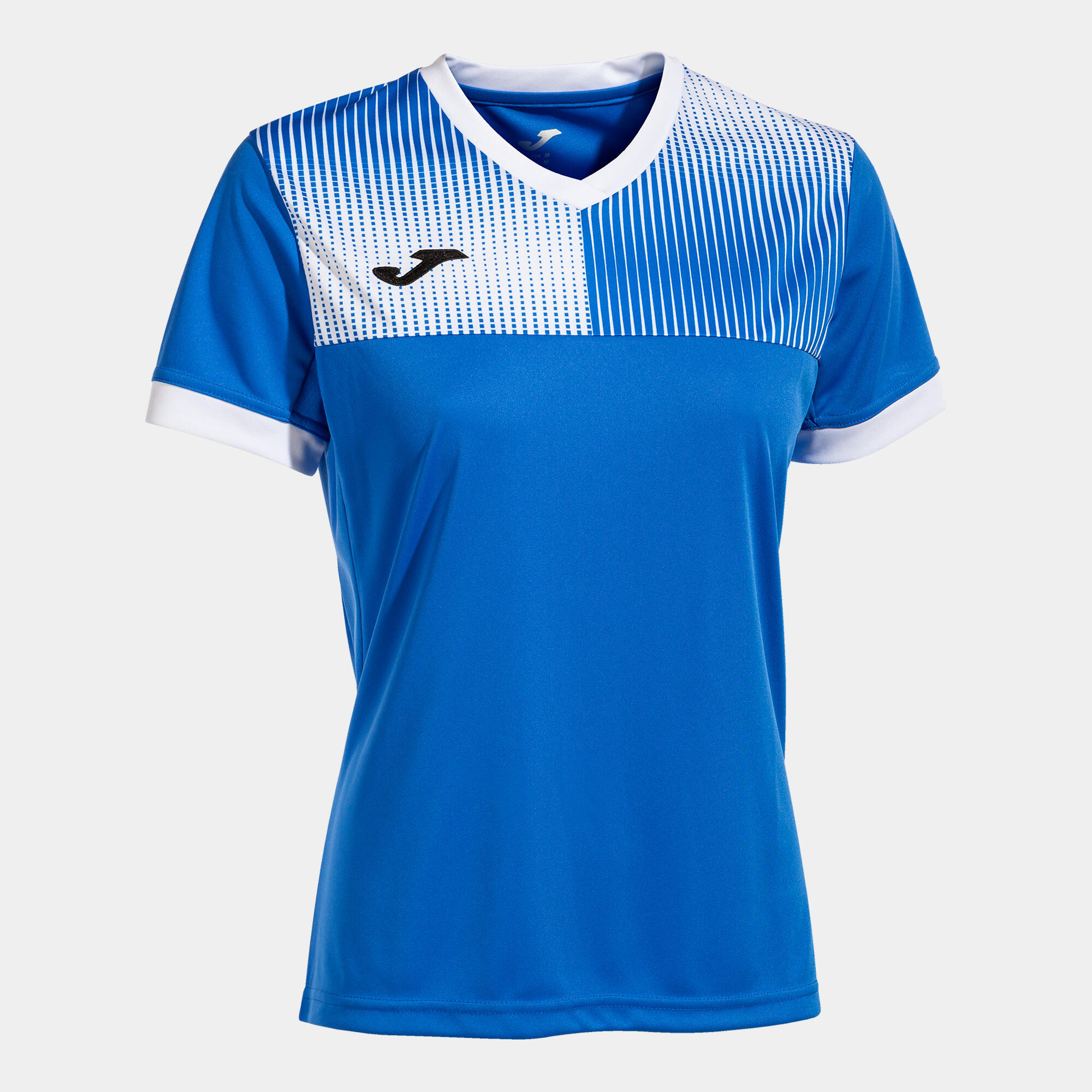 Zrównoważony T-shirt Joma Eco Supernova Royal-White dla kobiet