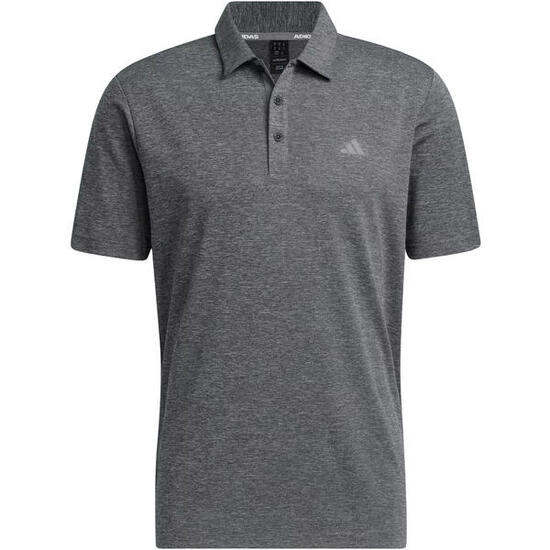 T-Shirt adidas Poloshirt Performance Drive Heather, Grau, Herren