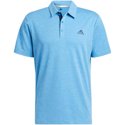 T-Shirt adidas Polo-shirt Performance Drive Heather. Blau. Herren