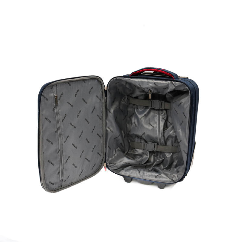 Troler Dortmund, Lamonza, 40x31x16 cm, 1.9 kg, albastru