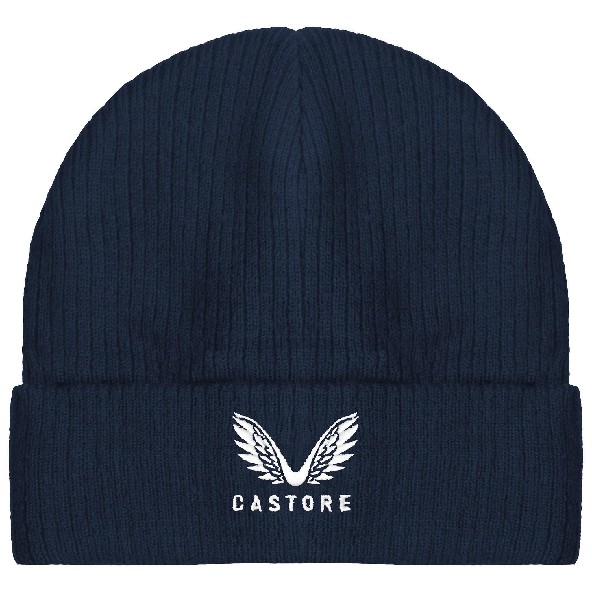 Castore Logo Stock Kids Dark Navy Beanie 1/1