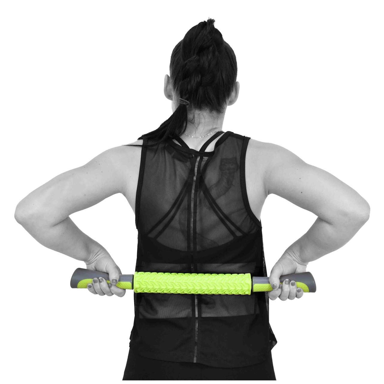 Palo de Masaje Rollsoft Lifefit 53x4.5cm Verde 2/3