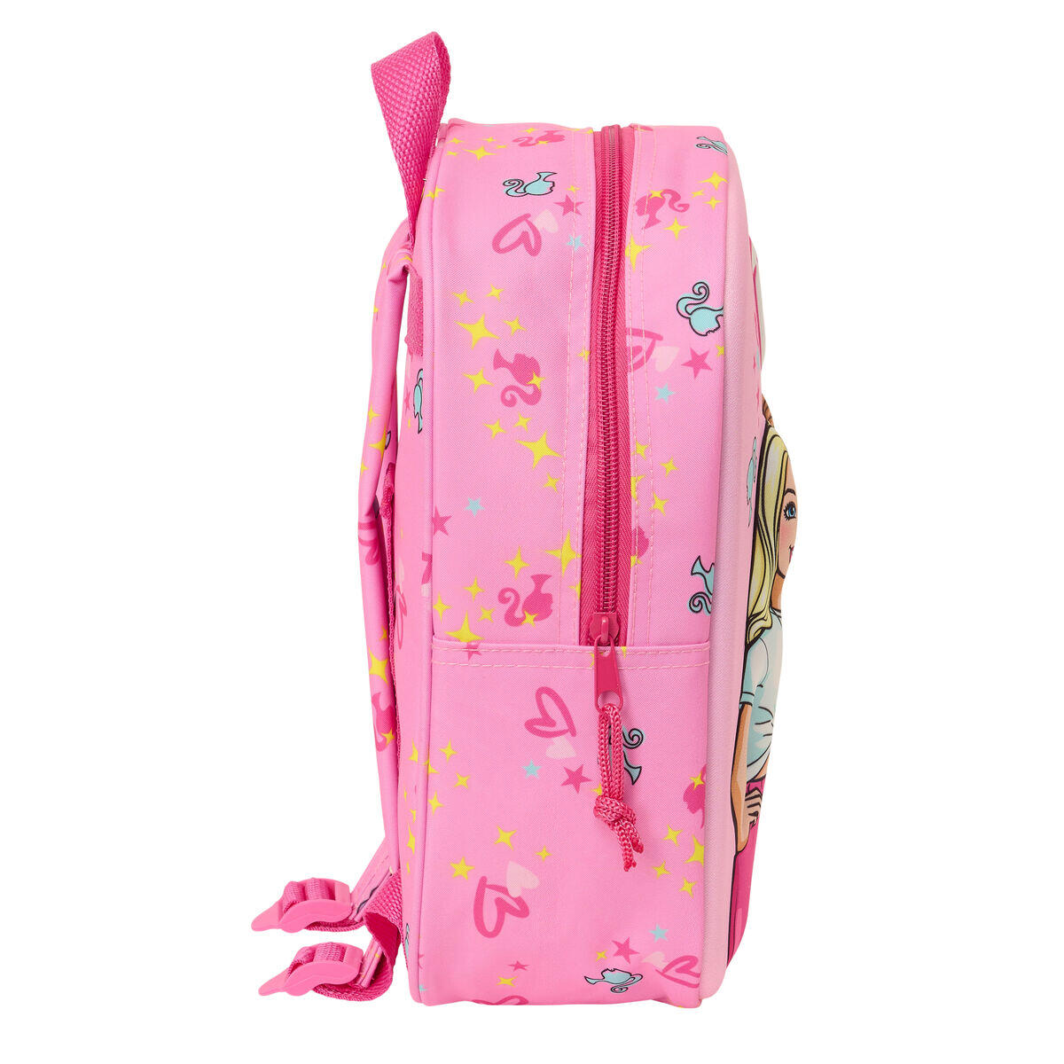 Mochila Escolar Barbie Rosa 3/3