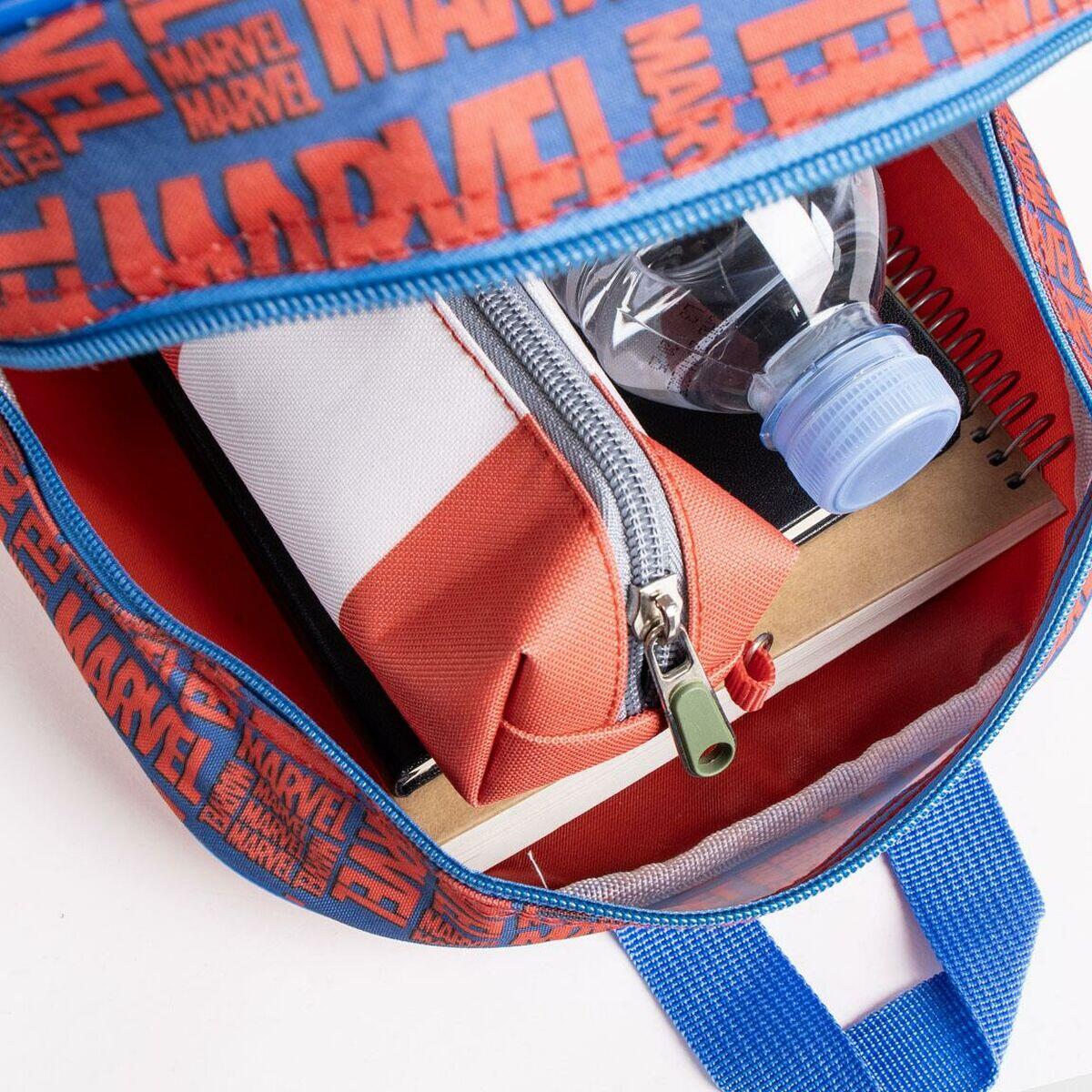 Mochila Escolar The Avengers Azul 3/5