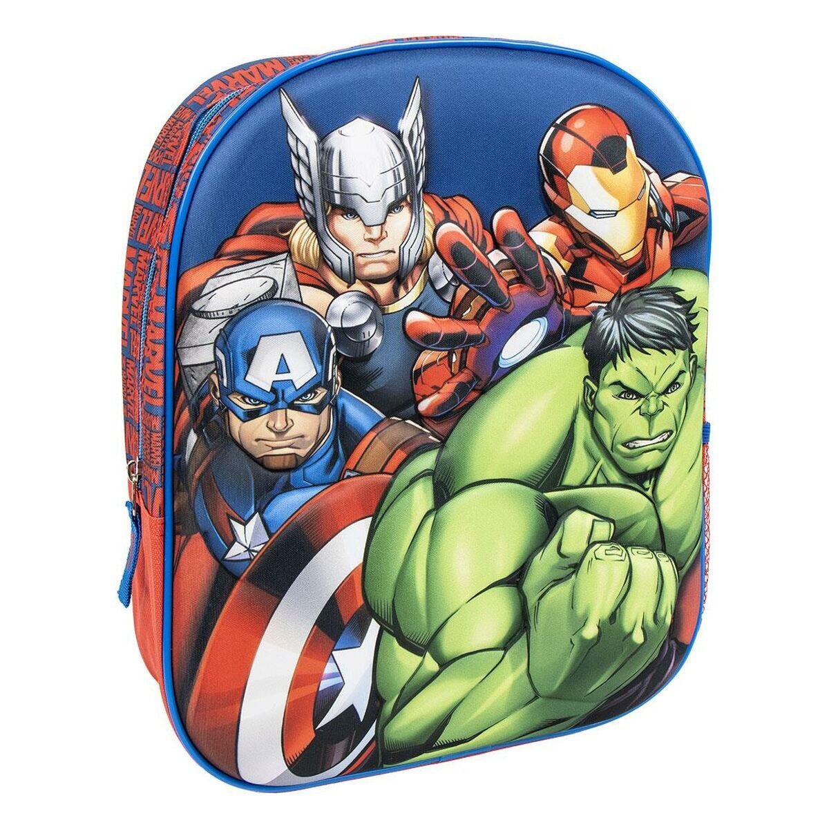 Mochila Escolar The Avengers Azul 2/5