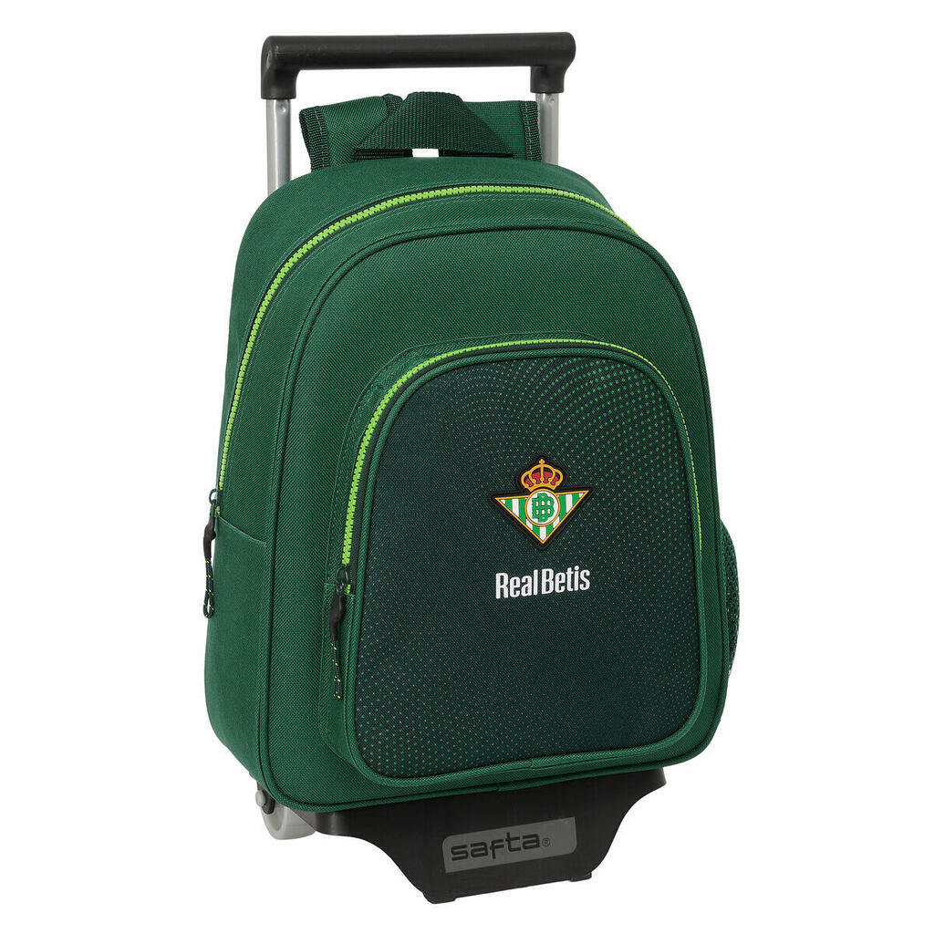 School Rucksack with Wheels Real Betis Balompié Green