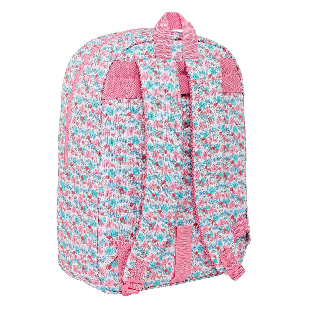 Mochila para notebook Moos Flores Multicolor 4/4