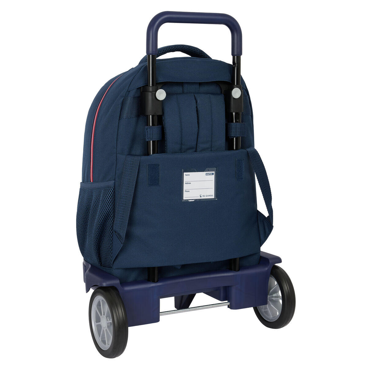 Schulrucksack mit Rädern El Ganso Classic Marineblau 2/3