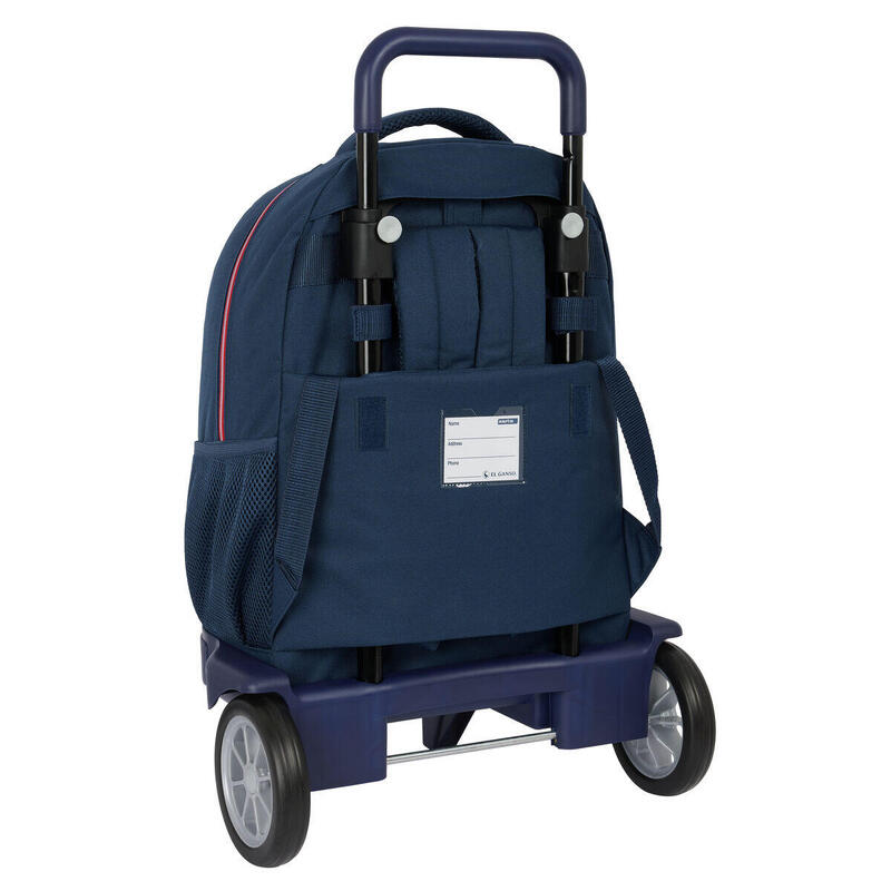 Ghiozdan cu Roți El Ganso Classic Bleumarin