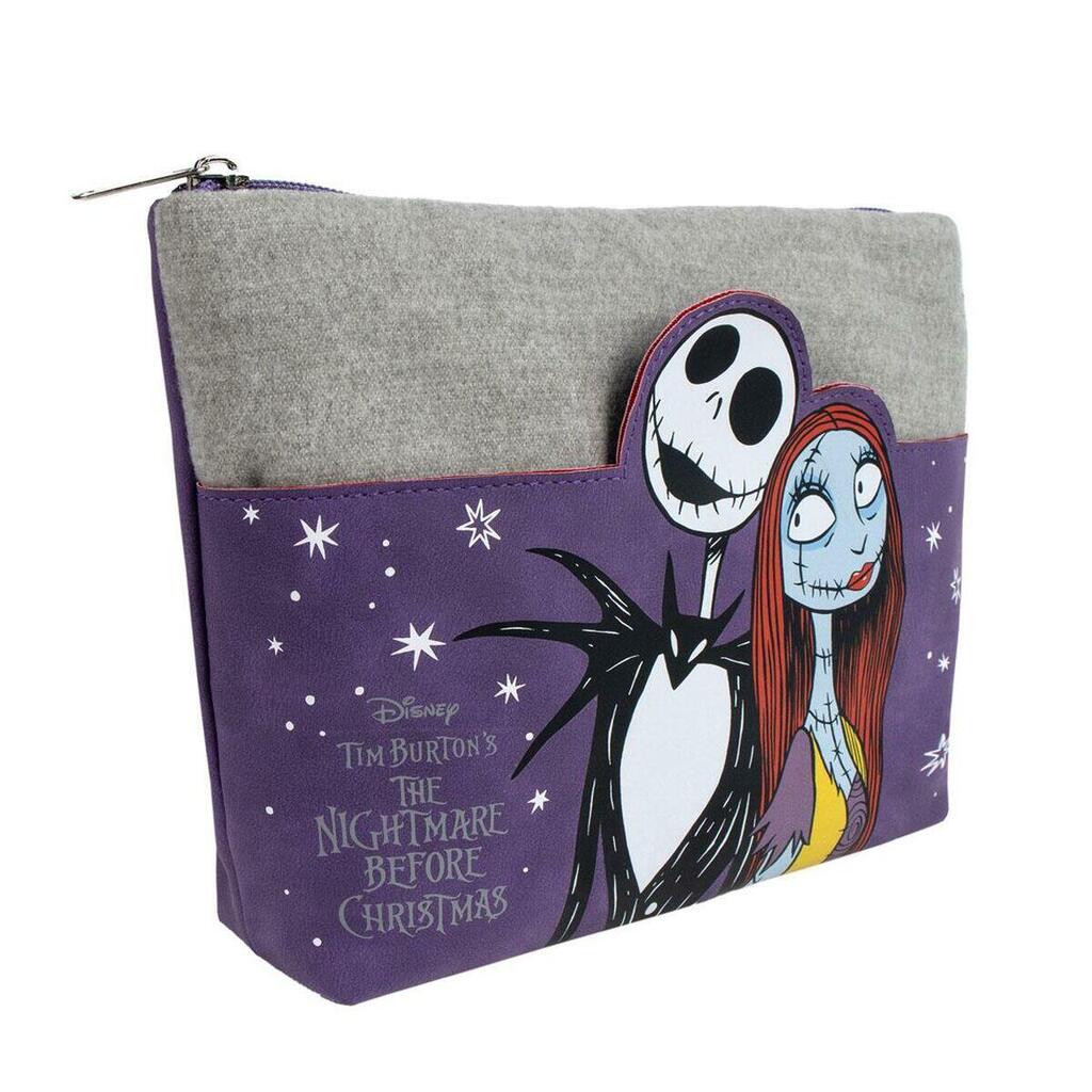 Travel Vanity Case The Nightmare Before Christmas Purple