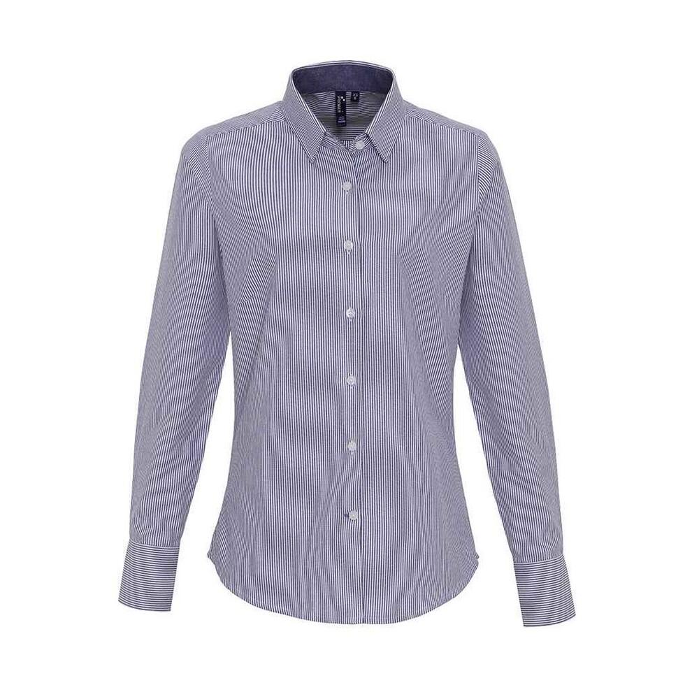 white / navy blue