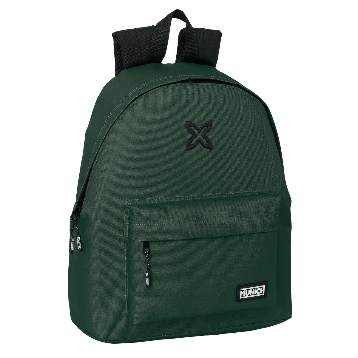 Zaino Scuola Munich Basic Verde 1/3