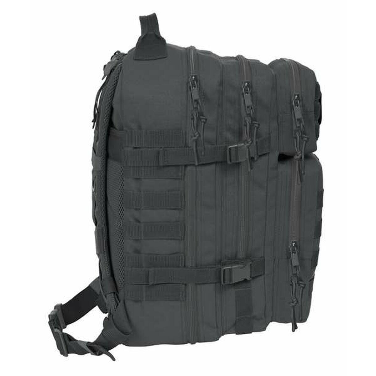 Mochila Escolar Safta Basic Cinzento 3/5