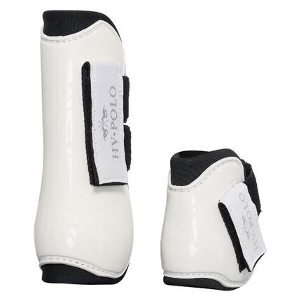 Otwierane ochraniacze na nogi dla koni z osłonami na kopyta HV Polo Kids Classic