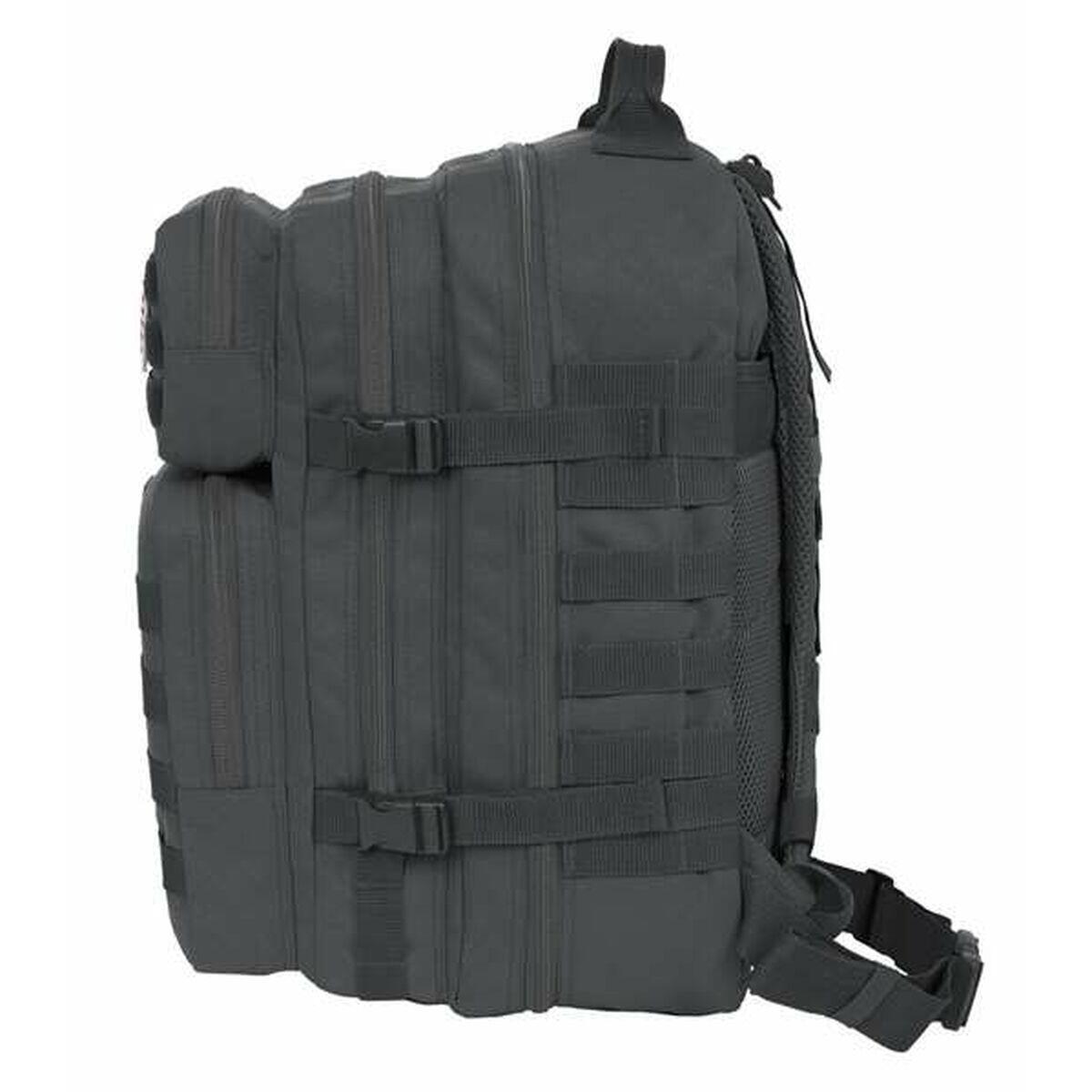 Mochila Escolar Safta Basic Cinzento 2/5