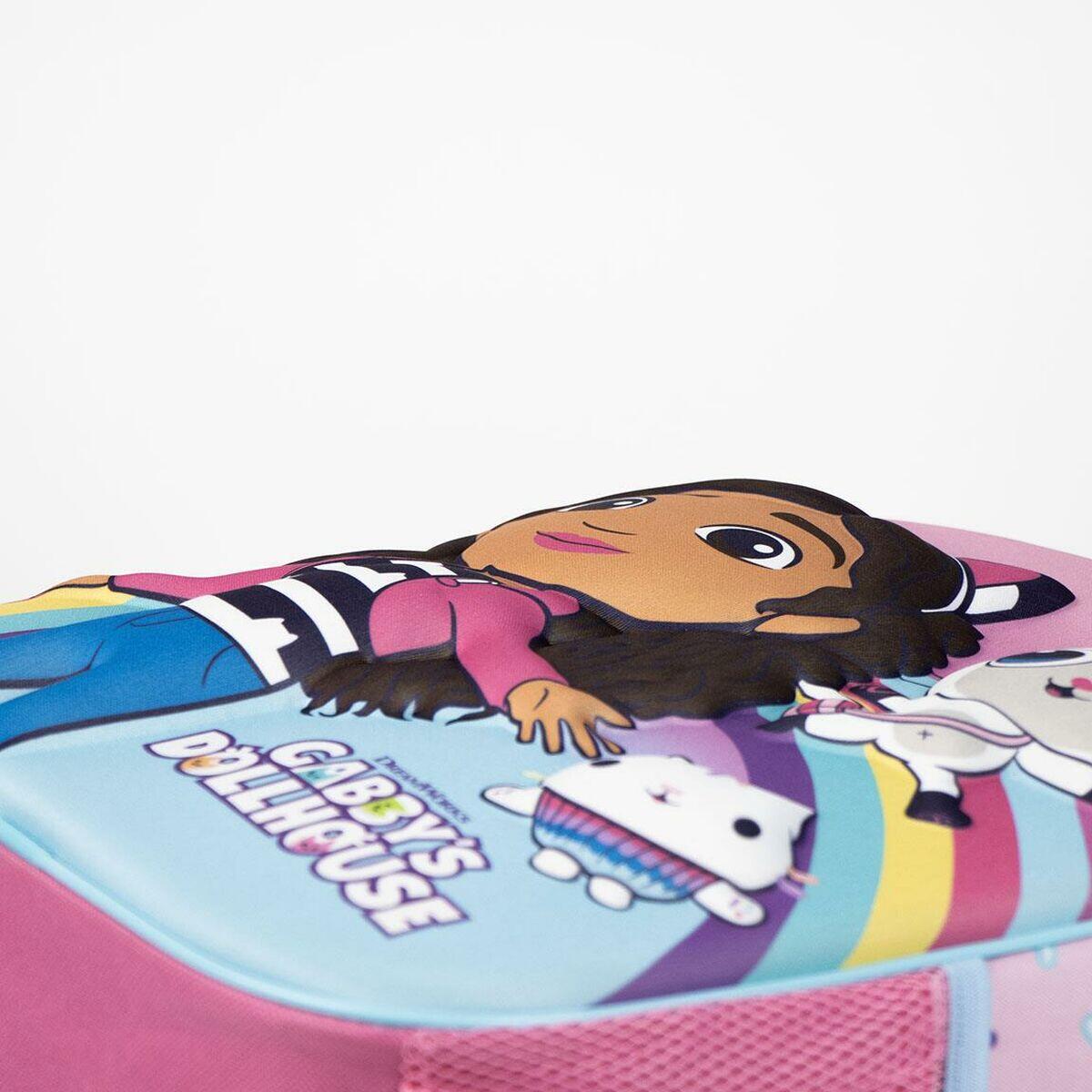 Mochila Escolar Gabby's Dollhouse Rosa 4/5