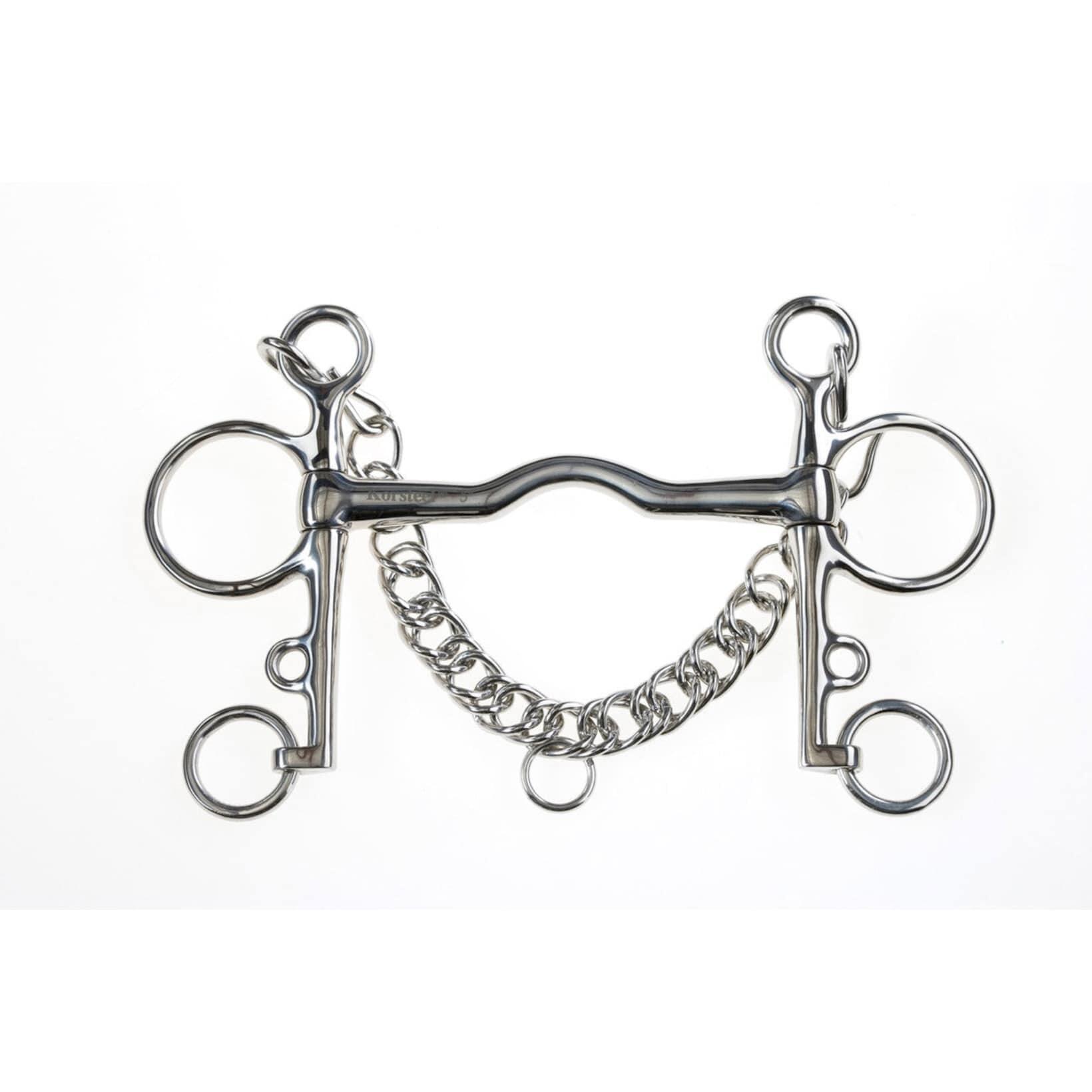 Weatherbeeta - Pelham À Bouche Cambridge En Acier Inoxydable Pour Cheval Weatherbeeta Korsteel - Alliance De Pelham - Gris - 125 Mm - Decathlon