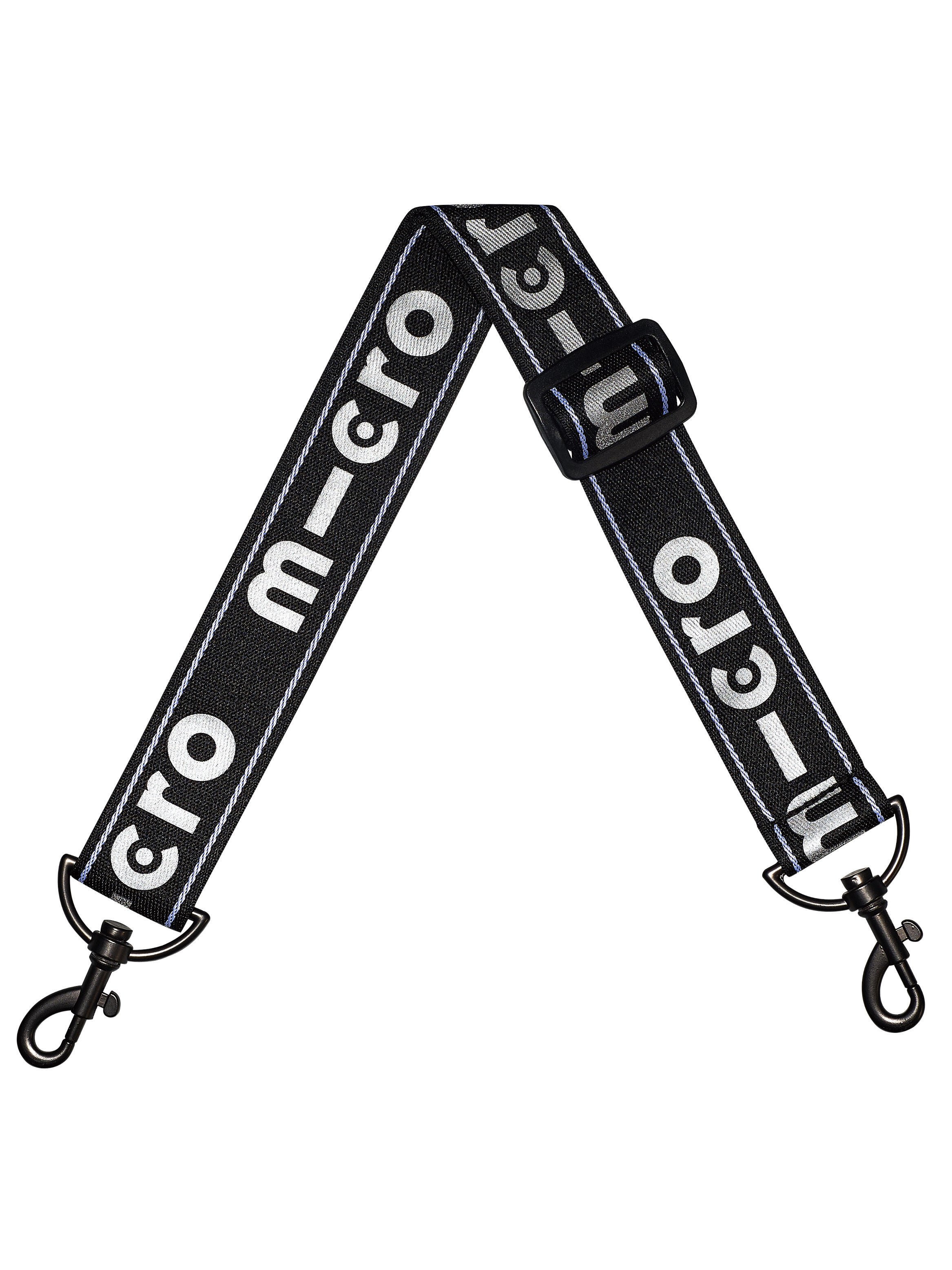 Lanière trottinette Noire réfléchissante 4/4