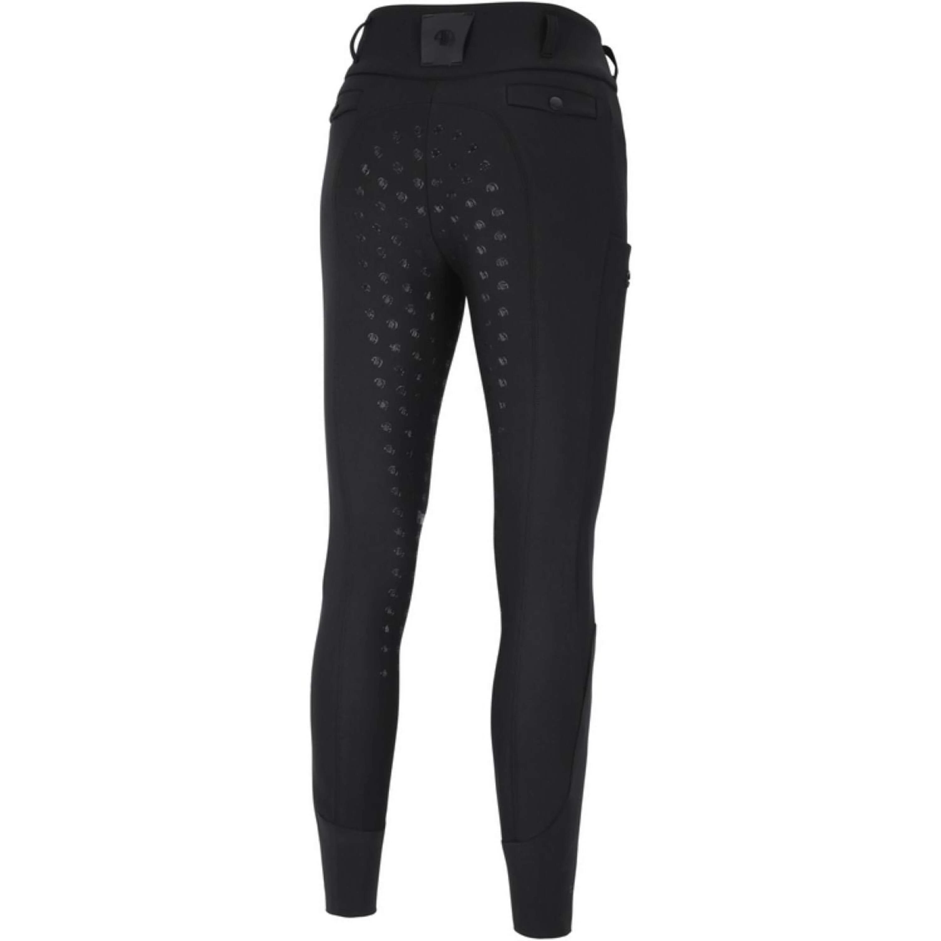 Reithose Damen Linn Softshell Sd mit Vollgrip schwarz 2/2