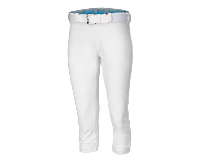 Pantaloni Easton Zone2 da donna, bianchi, taglia XL 1/2