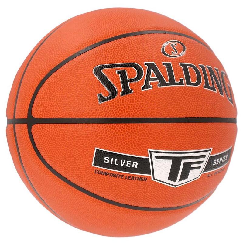 Ballon De Basket Spalding TF-500 - Taille 6 Ou 7, Surface Composite, 690 G, Pour Intérieur Et Extérieur