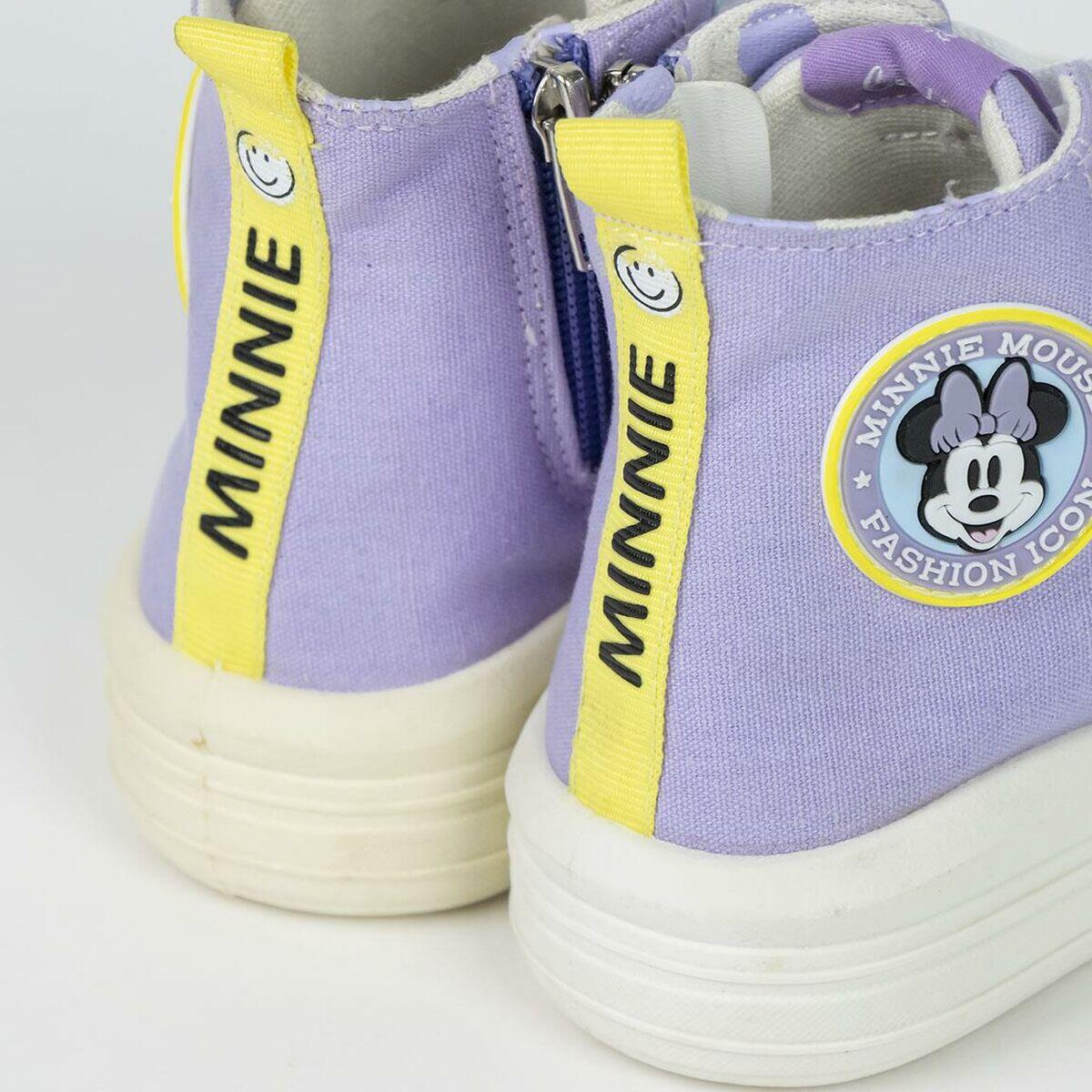 Botas Casual Infantiles Minnie Mouse Lila 3/5