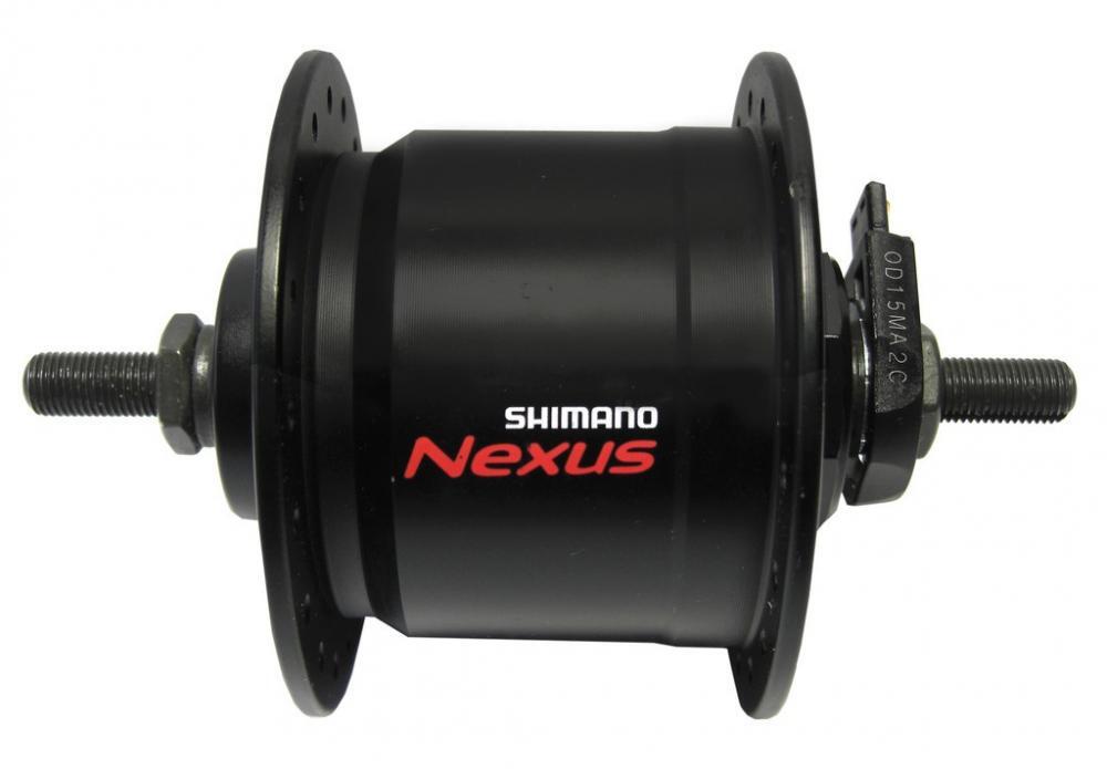 SHIMANO Dynamo de moyeu NEXUS DH-C3000-3N - 3000-3, noir 2/2