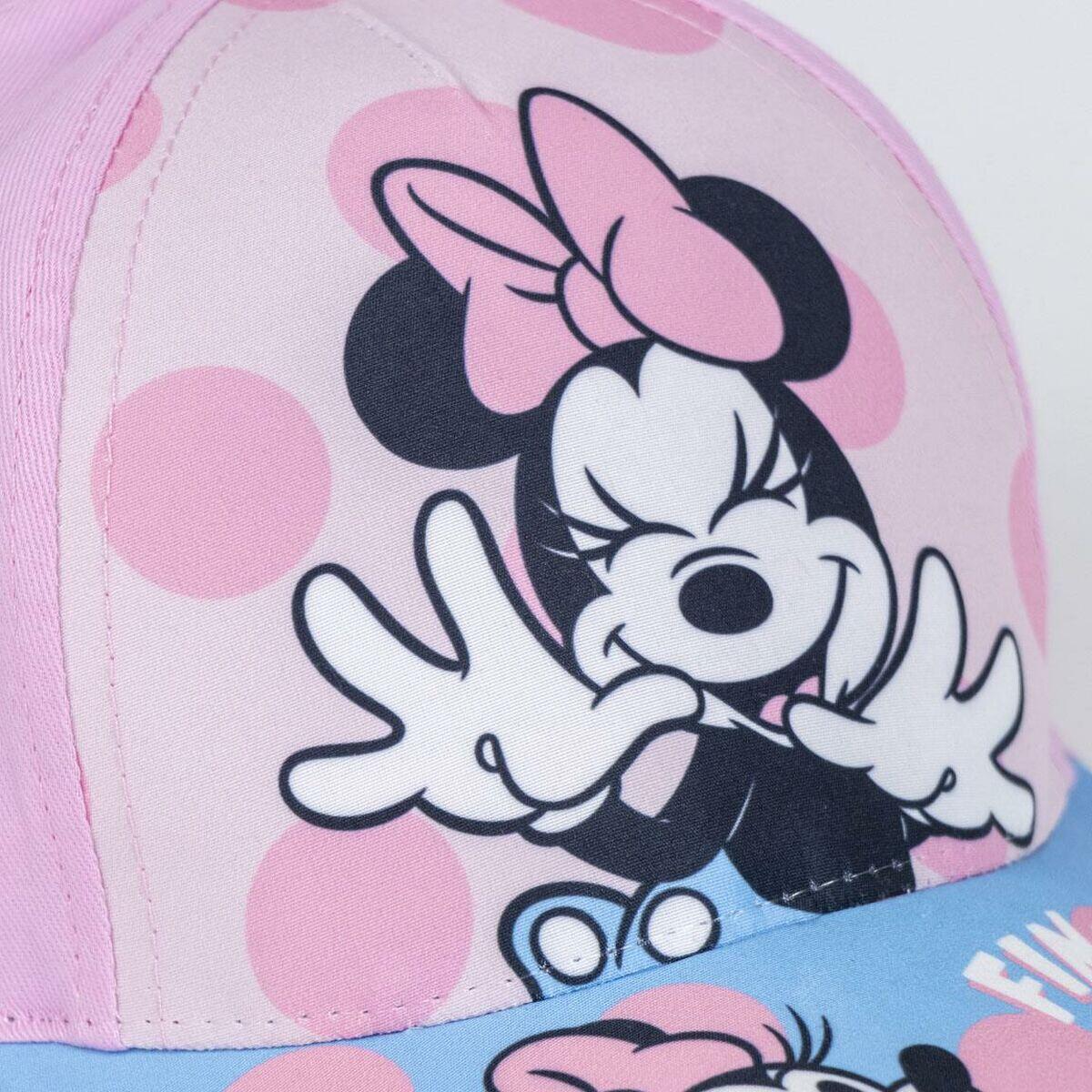 Gorra Infantil Minnie Mouse Rosa 3/4